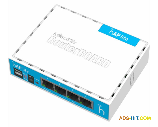 Маршрутизатор Mikrotik hAP lite classic