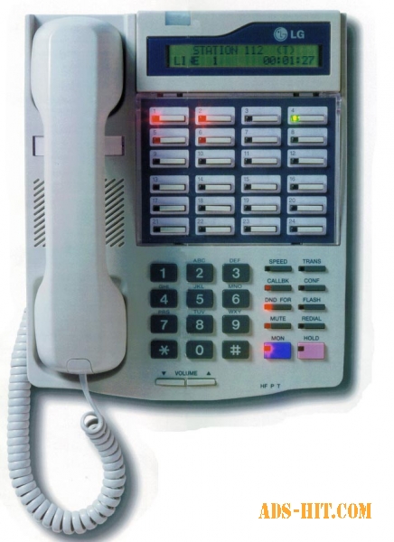 GK-36EXE, системный телефон LG