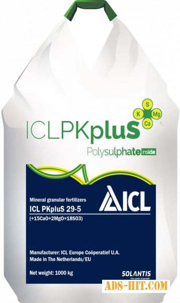 ICL PKpluS 29-5 (+2MgO+21CaO+18SO3)