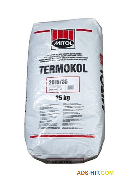 Високотемпературний клей-розплав Termokol 2015 для меблевої крайки ПВХ з швидкою відправкою по Україні.