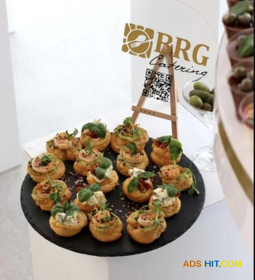 Шукаєте якісний кейтеріг до важливої події? Тоді ви його знайшли! BRGcatering – ваш найкращий вибір!