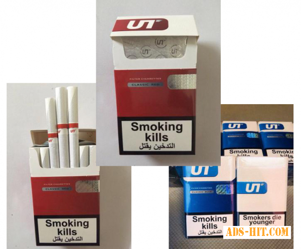 Сигареты крупным и мелким оптом UT (red, blue) - 360. 00$