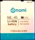 Nomi i450 (NB-45) 1700mAh Li-ion