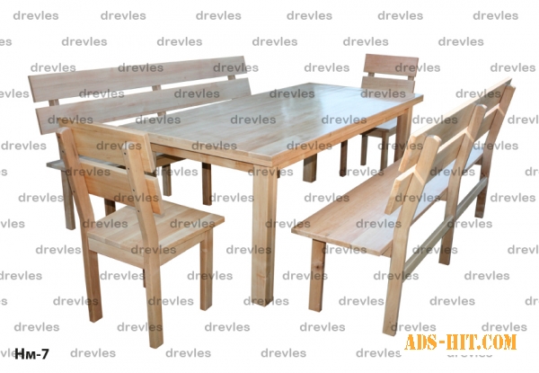 Набор мебели деревянный / Нм-7