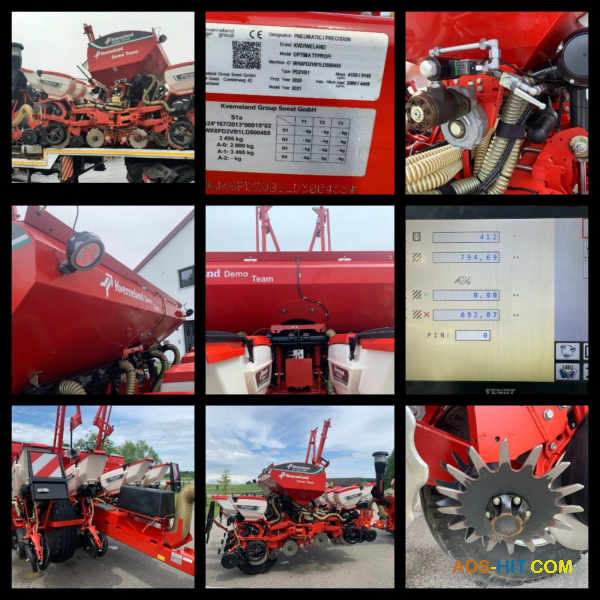 Сівалка Kverneland Optima TF Profi SX 2021 рік, 8 рядкова 70 міжряддя,