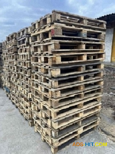 Продаємо б/в піддони 800х1200 типові Дніпро.