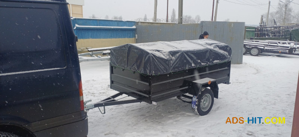 Кременчугский прицеп Днепр 21 и другие модели с треугольным дышлом