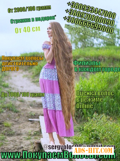 Продать волосы в Николаеве дорого Платим за волосы дорого