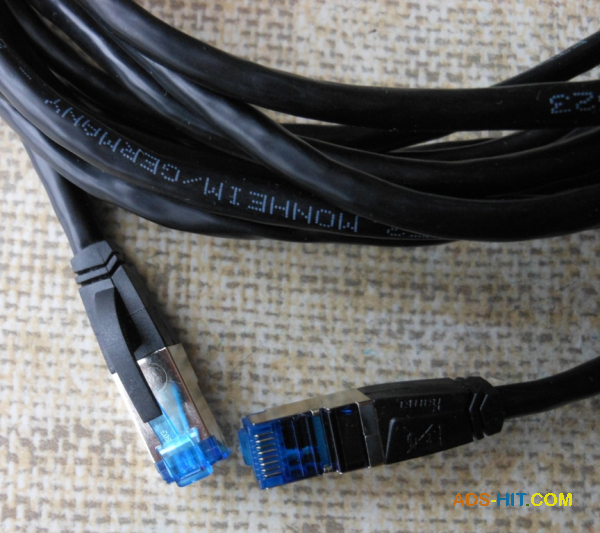 Патч-корд, интернет кабель RJ45 Hama 5 м