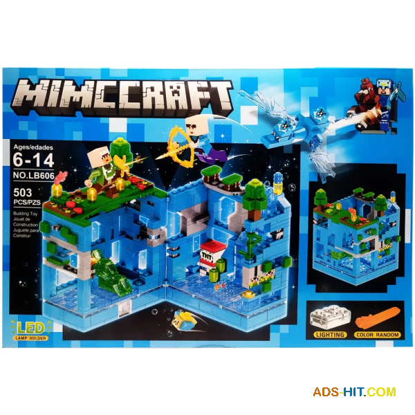 Конструктор "Minecraft" LB606, 503 елементи