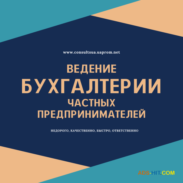 Бухгалтерські послуги з супроводу ФОП, ПП, СПД, підприємців. Онлайн.