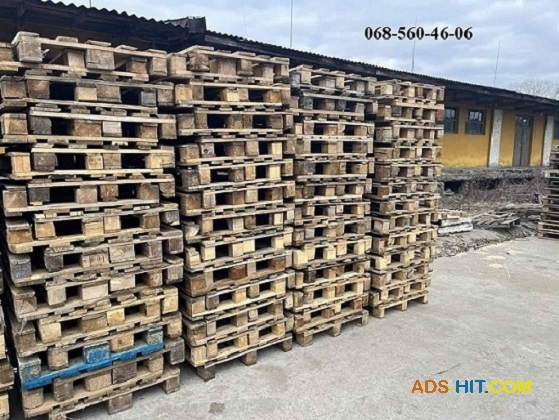 У продажу дерев'яні піддони бв вантажопідйомністю до 2500 кг