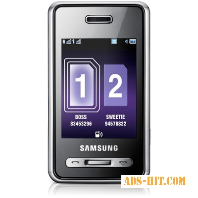 Samsung D980 Duos Новий Смартфон