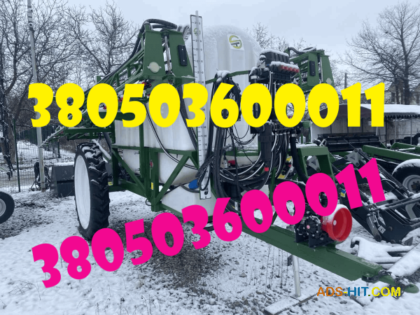 Новий причіпний обприскувач Spray Expert 3000