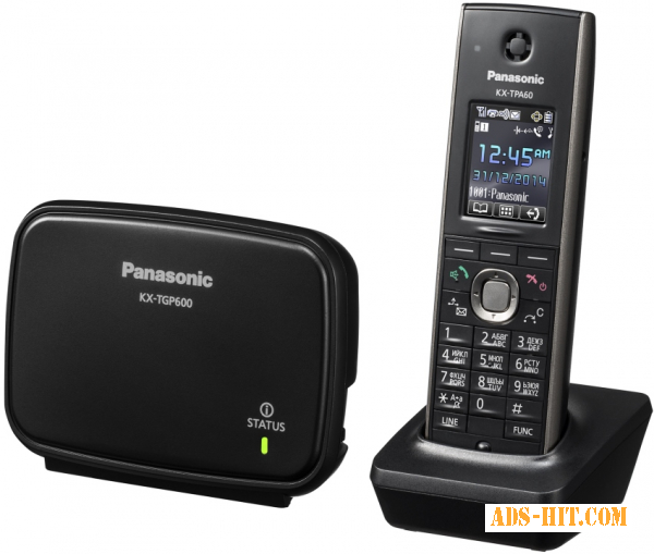 Panasonic KX-TGP600RUB Black - SIP-DECT телефон