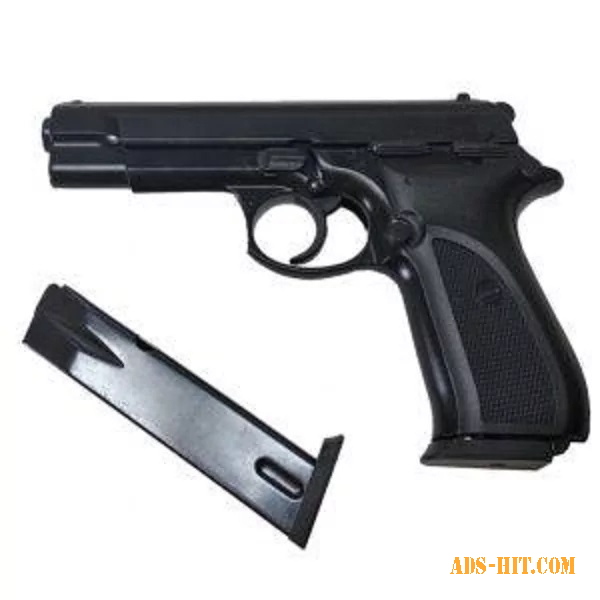 Стартовий пістолет SUR 1607 black + запасний магазин