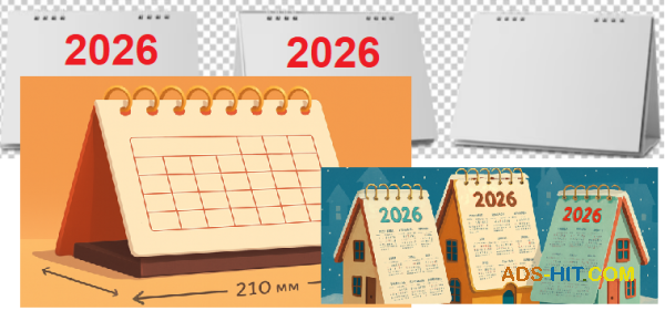 Календарі-"будиночки"