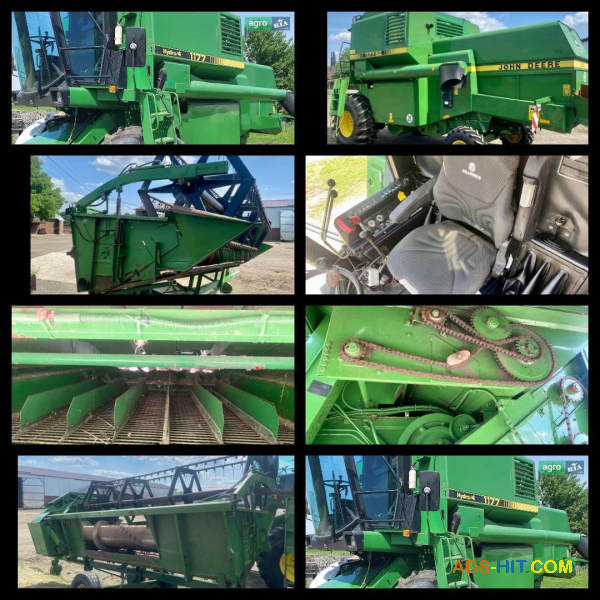 Комбайн клавішний John Deere 1177 1992р. в. перша регіст 1993рік . 190 к. с.