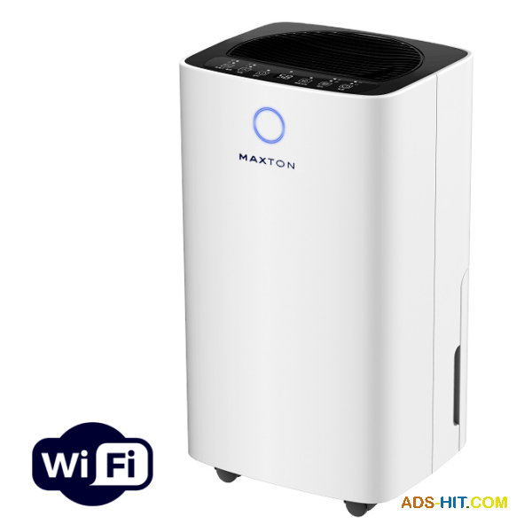 Осушувач повітря Maxton MX-12 Smart – Wi-Fi управління, іонізація та ефективне осушення