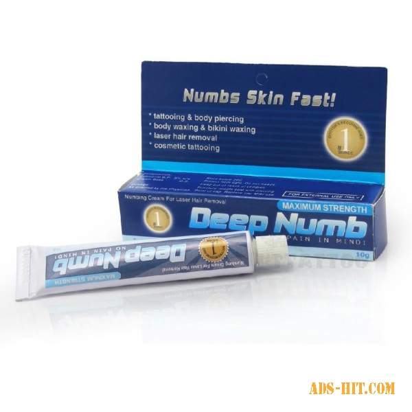 Крем Deep Numb анестетик 10 г. (Синий) – 3 доллара