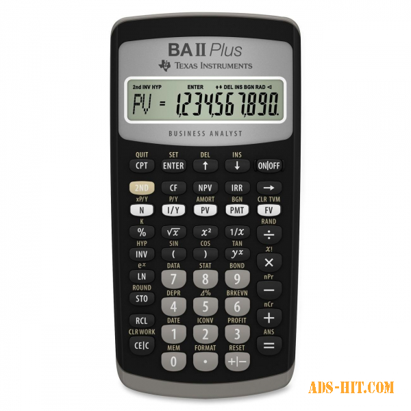 Финансовый калькулятор BA II Plus Texas Instruments