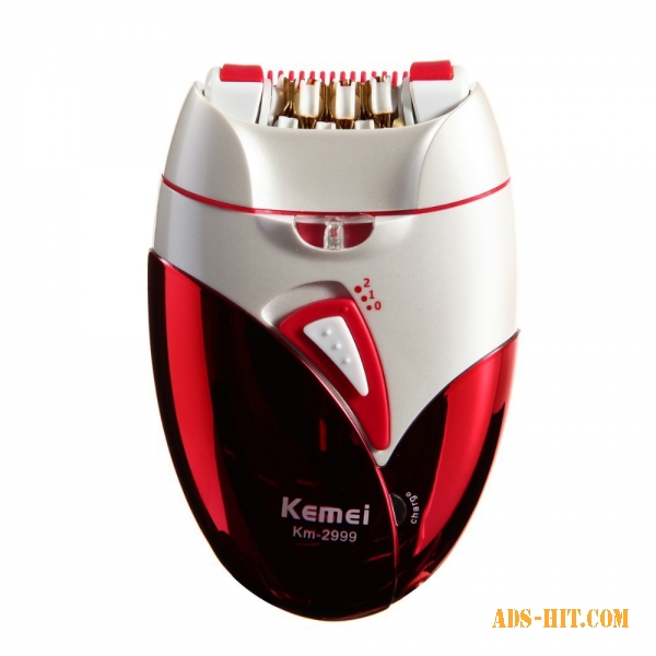 Эпилятор Kemei km-2999 2-х скоростной с гелем для охлаждениея - гладкая кожа до 4 недель DJV