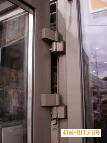 Замена петель Киев, металлопластиковые и алюминиевые двери, петли S94