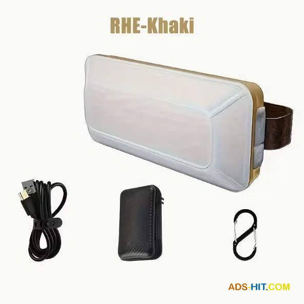 Кемпінговий світильник, акумуляторний, багатофункціональний, з функцією power bank, 10000 мАг, до 10 годин роботи