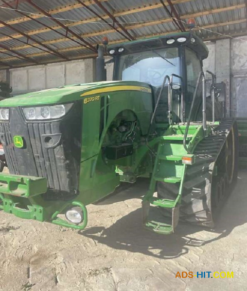 Трактор John Deere 8370 RT 2015 р. в. потужність 431 л. с. . напрацювання 7000мотогодин