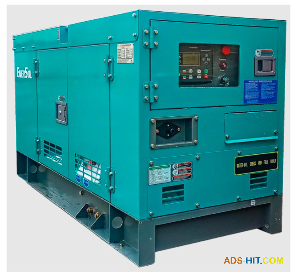 Промисловий генератор дизельний Enersol SCFS-25DM з швидкою доставкою