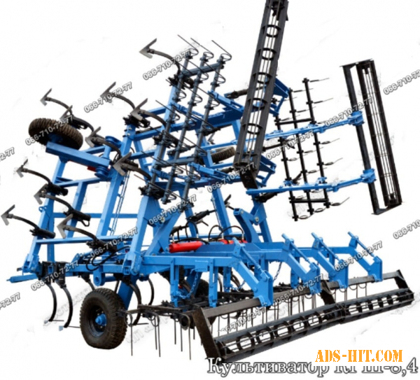 Усиленный прицепной культиватор КГШ-8. 4.