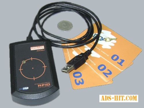 Зчитувач (рідер) RR08U для безконтактних RFID карт