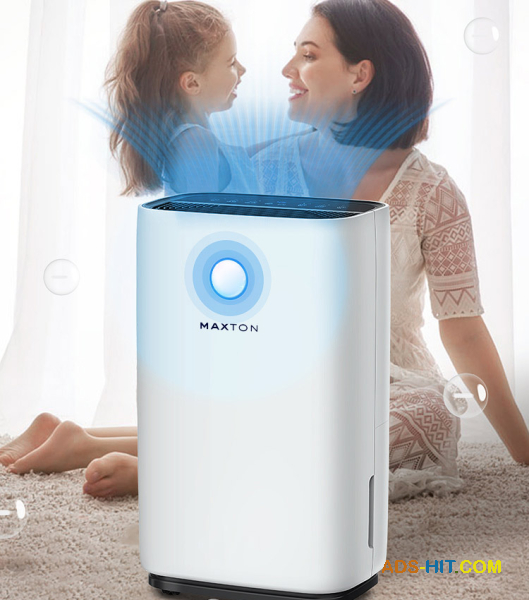 Maxton MX-20L Smart – осушувач повітря з Wi-Fi керуванням та іонізатором
