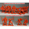 Солдатики игровой набор 8шт Скифские воины 6-4ст. 54мм, 1/32м, игрушки, фигурки, военные
