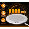 Розумний LED-світильник з датчиком руху та дистанційним керуванням 10+ годин роботи, акумулятор 8000 мАг