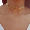 Женское двухслойное ожерелье на шею (цепочка)