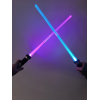 Двусторонний световой меч 132 см — световой посох, 12 цветов, звук