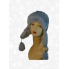 Недорого женскую шапку-ушанку из натурального меха