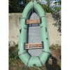 Двухместная резиновая лодка "Виктория" из днищевой спецткани
