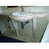 Столешница мраморная, столик в ванную из мрамора