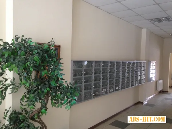 Почтовые ящики из ДСП и стекла.