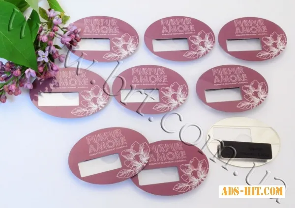 Бейджики з металу, пластику, дерева